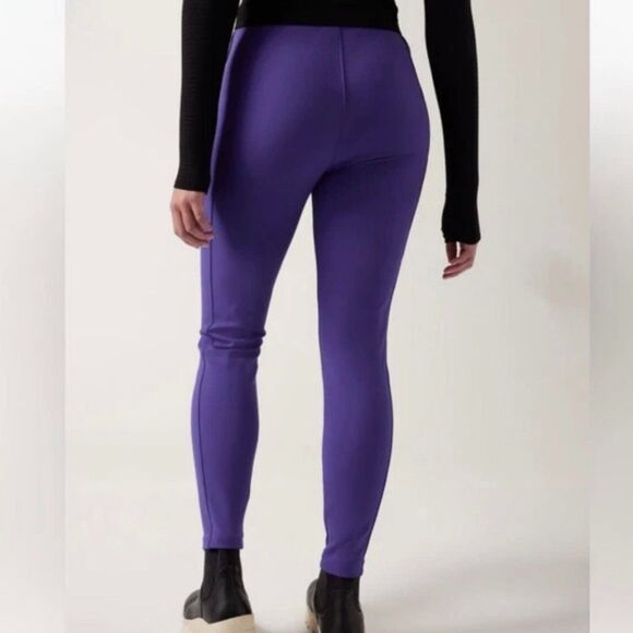 NWOT Athleta Sz 6P Glacier Snow Skinny Pant II Purple Ski Pants Water Repellent - Picture 9 of 12